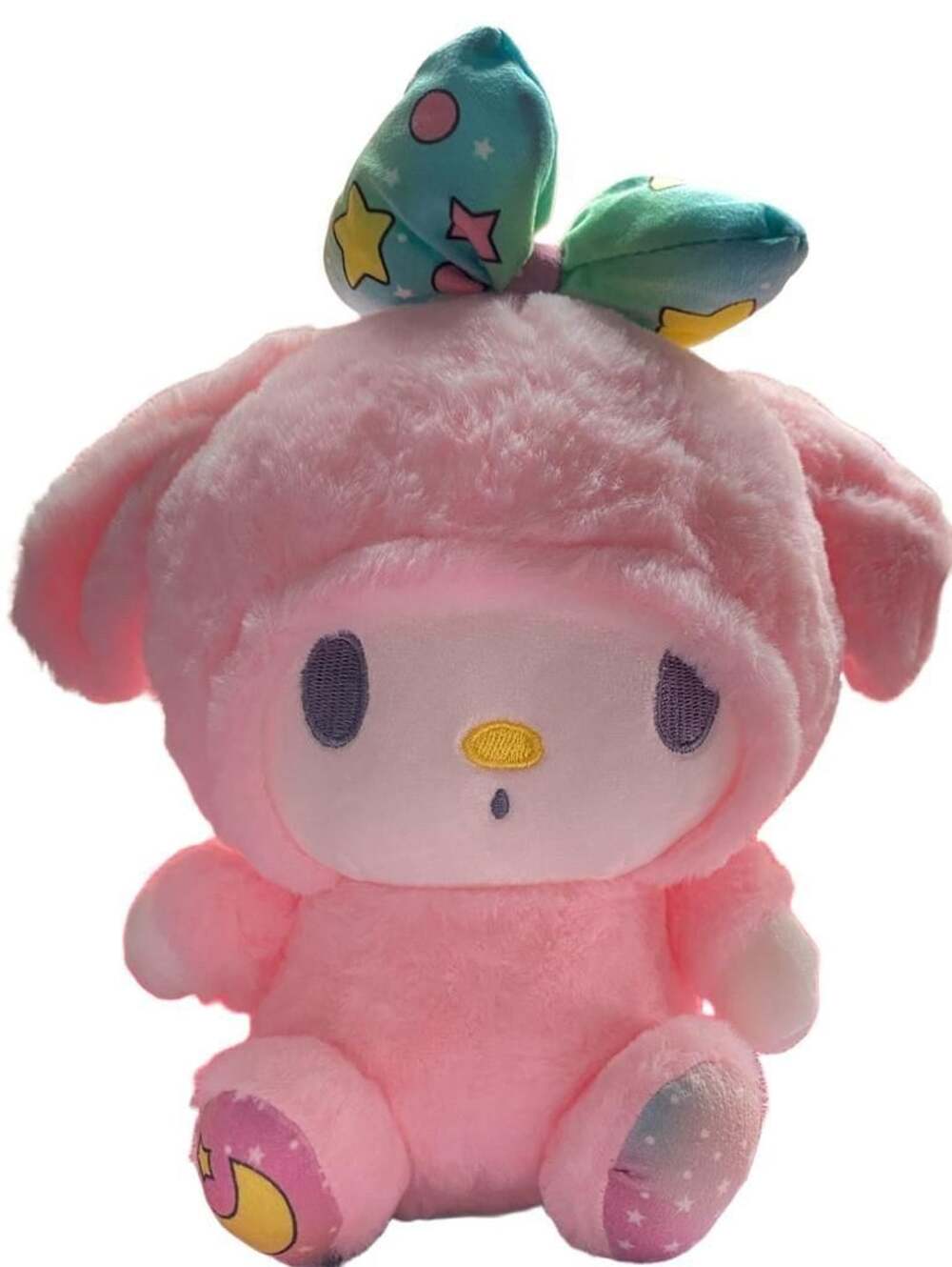 Sanrio My Melody Pink Pajamas / Sleepwear Plush Toy with Bow